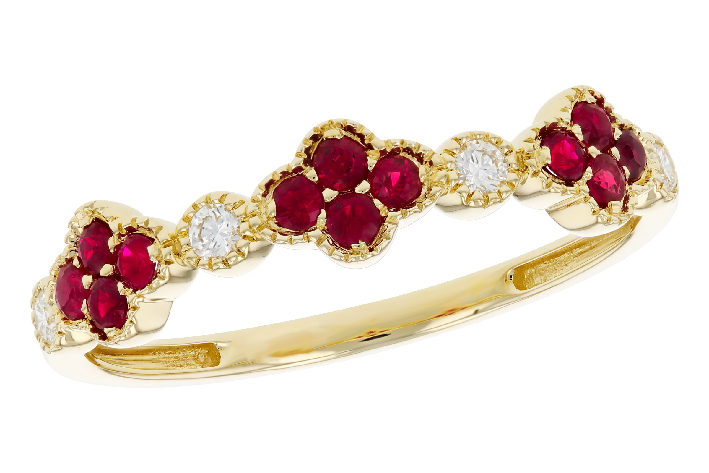 L330-58115: LDS WED RG .22 TW RUBY .30 TGW