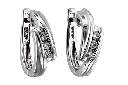 M055-16315: EARRINGS .22 TW