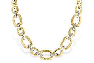 M061-46351: NECKLACE .48 TW (17 INCHES)
