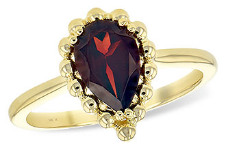M244-22715: LDS GARNET RING 1.38 CT