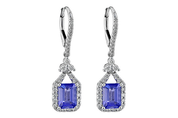 M245-09960: EARR 1.60 TW TANZANITE 2.08 TGW