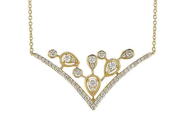 M327-86297: NECKLACE .45 TW
