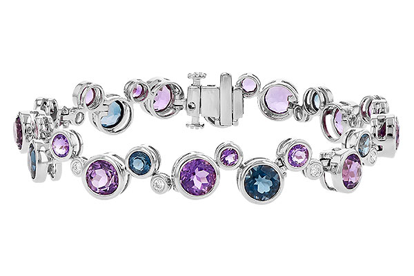 M327-89024: BRACELET 13.90 SEMI-PREC 14.20 TGW