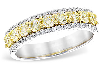 M327-89079: LDS DIA RG .80 TW YELLOW DIAS 1.00 TW