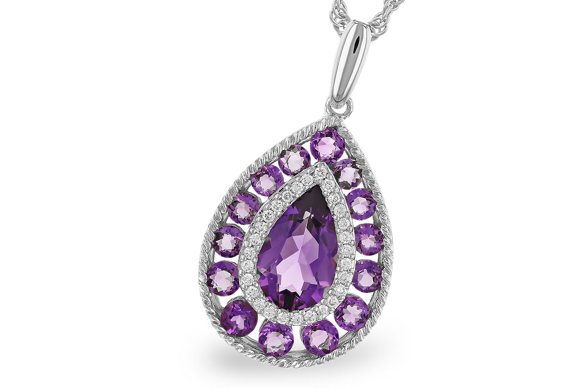 M328-80833: NECK 1.95 TW AMETHYST 2.05 TGW