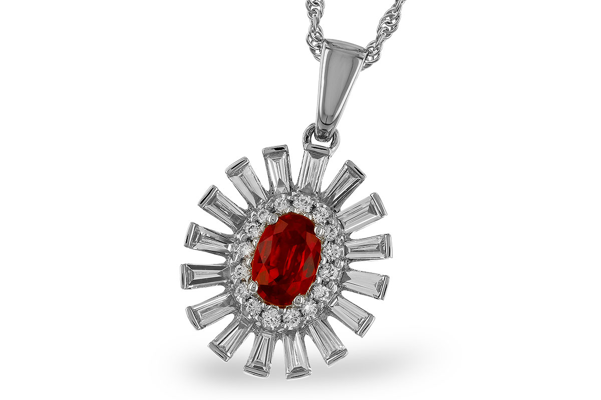 M328-80851: NECK .58 RUBY TW 1.10 TGW (6x4MM RUBY)