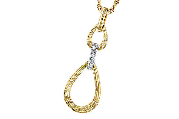 M329-65379: NECKLACE .04 TW