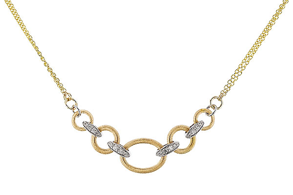 M329-66324: NECKLACE .24 TW (18")