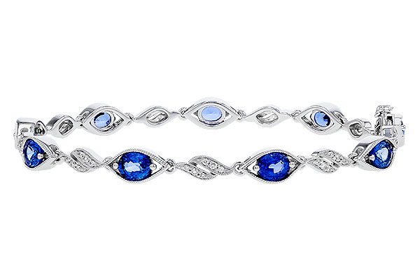 M329-66360: BRACELET 4.02 SAPPHIRE 4.26 TGW (7")