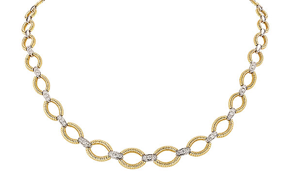 M329-69942: NECKLACE .75 TW (17")