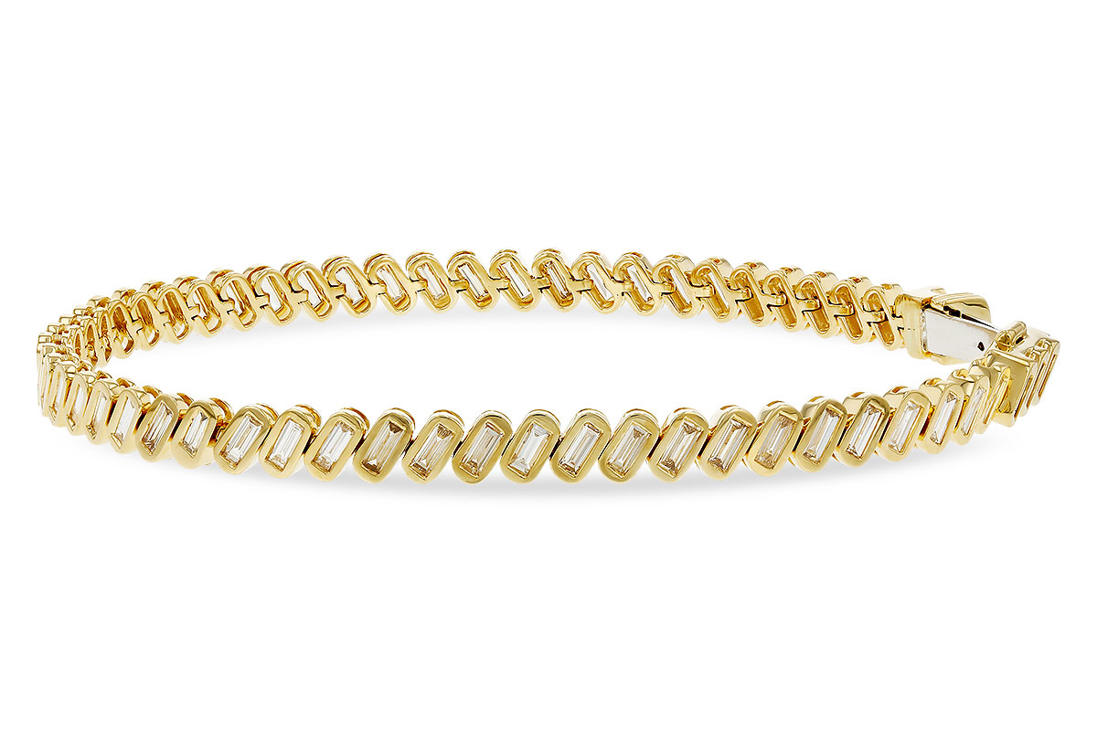 M329-70879: BRACELET 2.05 TW BAGUETTE (7")