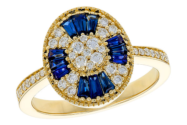 M329-70897: LDS RG .56 TW SAPPHIRE .86 TGW
