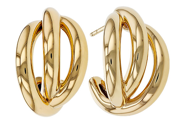M329-71751: GOLD EARRINGS (18MM)