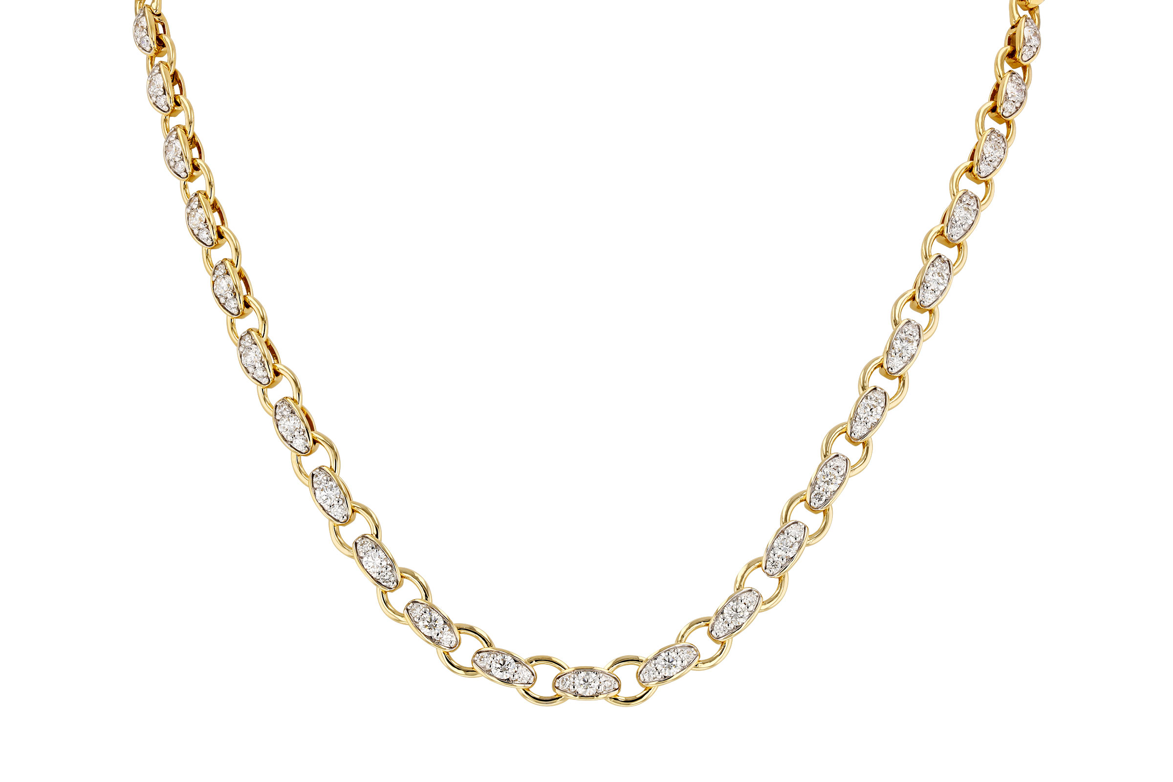 M330-57197: NECKLACE 3.18 TW (17.25")