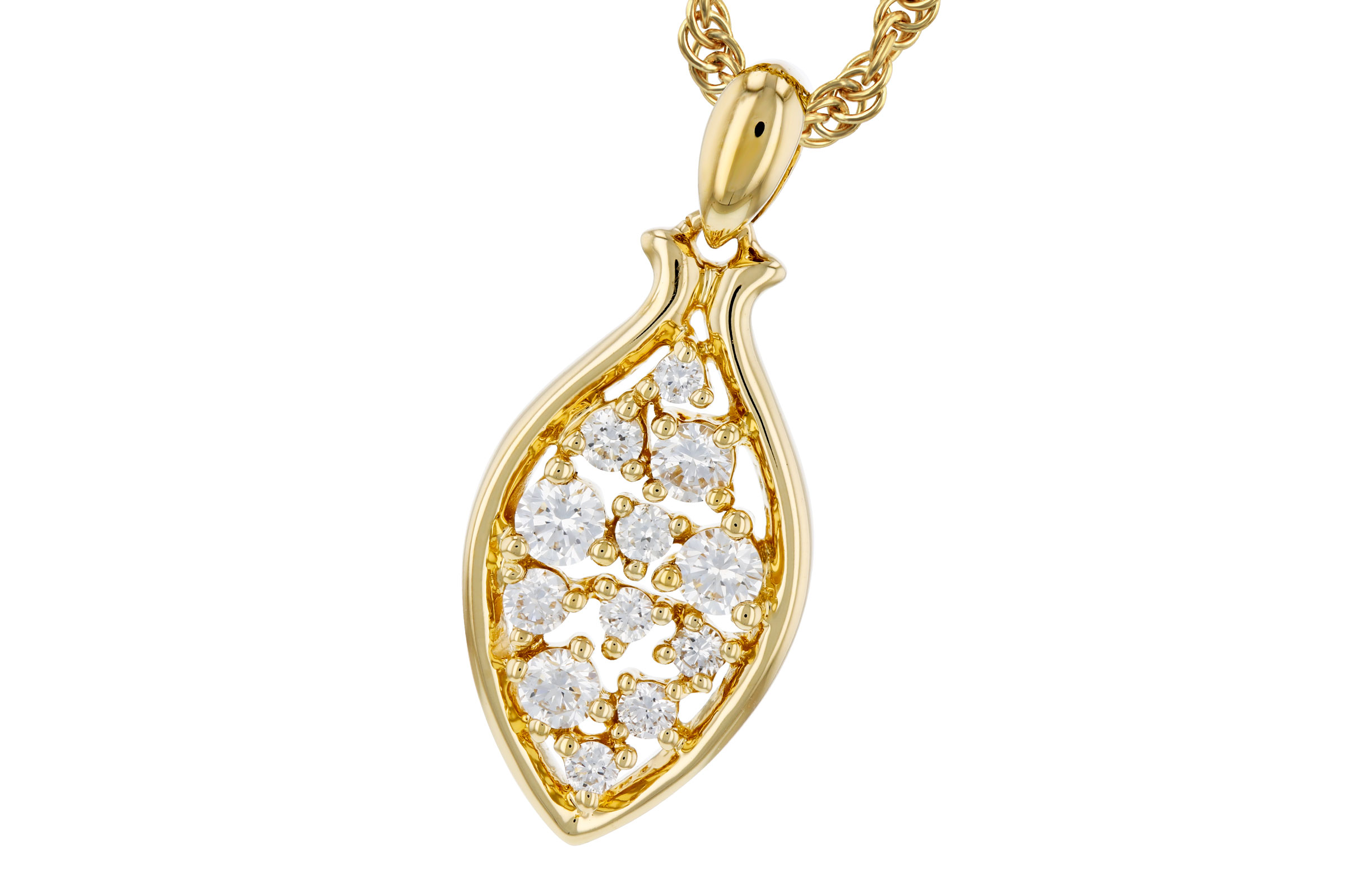 M330-57215: NECKLACE .26 TW